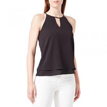Top ONLY senza maniche 38 nero per donna