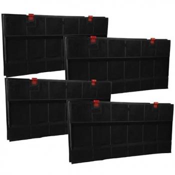 Activated Carbon Filter Set – Vhbw, 4 Pieces, Fits Juno 942120038/042/043/044/045
