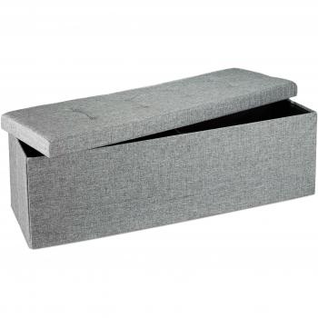 Pouf Relaxdays con Dimensioni 114 x 38 x 38 cm