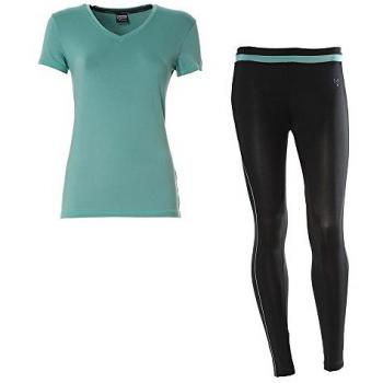 Freddy Wrups7d1 Gym Outfit – Grey‑Green, Medium (Women's)