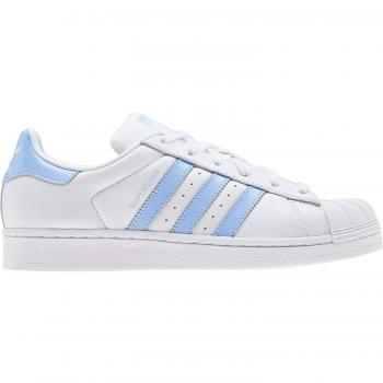 Superstar Women's 37.5 EU adidas in bianco e blu brillante