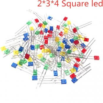 100 pièces diodes électroluminescentes vertes