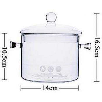 Cuiseur de bouillon en verre durable