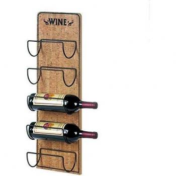 Timber Wine Label Shelf