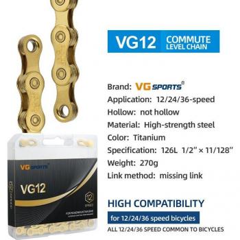Titanium VeloChain 11 Velos VG Sports