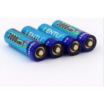 KENTLI AA Batería de Polímero 1,5 V 3000mWh