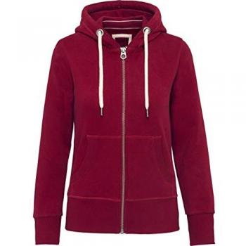 Kariban Damen Kapuzenpullover in Rot