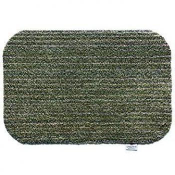 Machine Washable Hug Rug 50x75cm Candy Stripe Sage