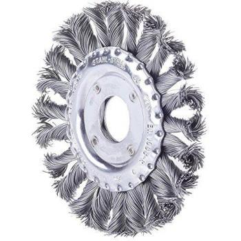 Cepillo Circular de Hilo Inoxidable 178 mm
