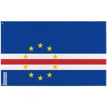 Cap-Vert Standard Flag, 60x90, Polyester, Full Duplex Print, Steel Eyelets