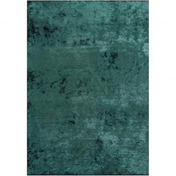 Tapis Kilim Vert Rectangle 200x250 en Coton Tissé