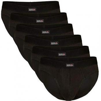 DANISH ENDURANCE Slip Uomo in Cotone Pacco da 6 (Blu, Extra Large)