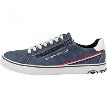TOM TAILOR Sneaker mit Kontrastbesatz, Freizeitschuh, Halbschuh