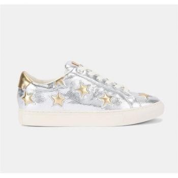 Kurt Geiger Lane Star Silver Sneaker for Women – Size 39