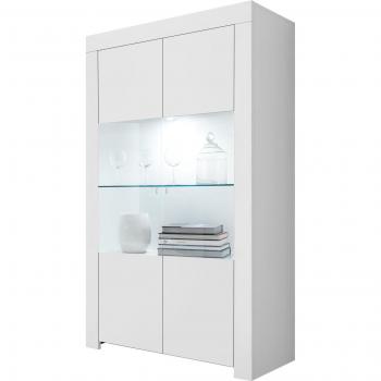 Vitrina Moderna Capri Blanco