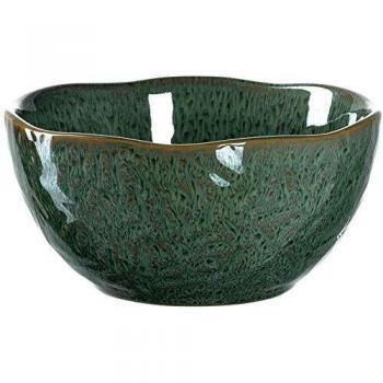 Leonardo Keramikschale MATERA, Schälchen, Schale, Schüssel, Keramik, Grün, 12 cm