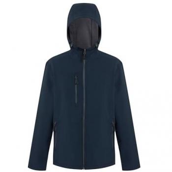 Veste extérieure Regatta Pro Nav – Softshell 2 niveaux – Navy Seal Grey – Taille M