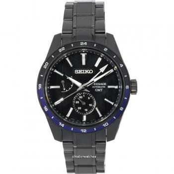 Seiko Presage ZERO HALLIBURTON Black Dial Automatic SPB271J Men's Timepiece