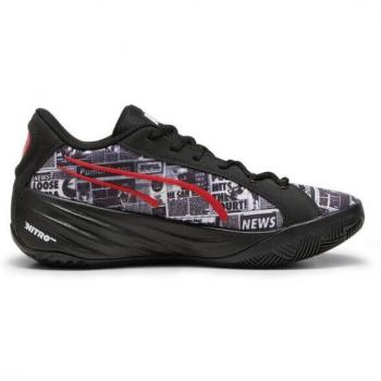 Puma All-Pro Nitro Herren Freizeitschuhe Schwarz 42.5