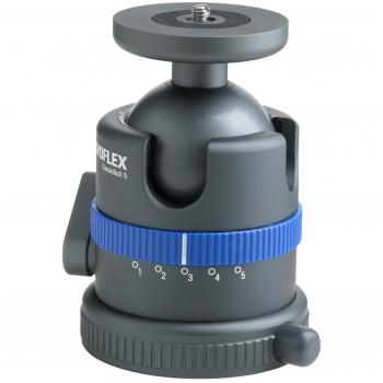 Novoflex Classic Ball 5, Kugelkopf (Kugelkopf), Stativkopf, Grau