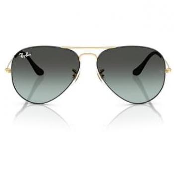 Ray‑Ban RB3025 Aviator Noir Large 58 mm
