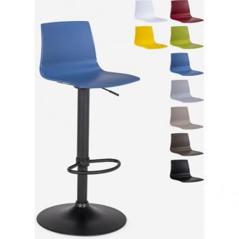 Regolabile Sgabello Imola Blu Nera – Grand Soleil