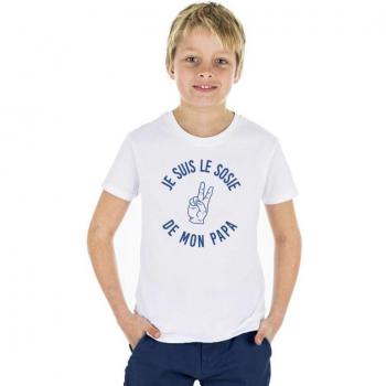 T-shirt enfant « Le sourire de mon papa »