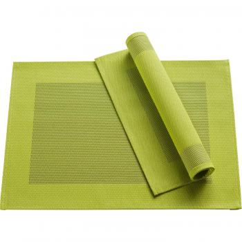 Erwin Müller Set aus 2 Tischsets Apfelgrün – 33 × 45 cm