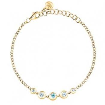 Pulsera Tesori Eterni ENTA en Plata 925 con Piedras Azules