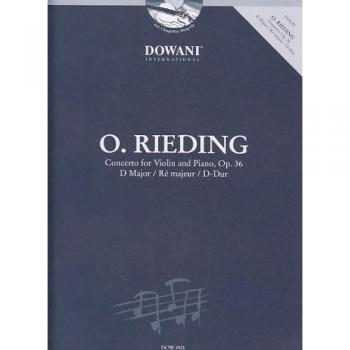 Rieding, Concerto For Violin And Piano Op. 36 D Major / Pour Violon Et Piano Op. 36 En Ré Majeur, Dowani