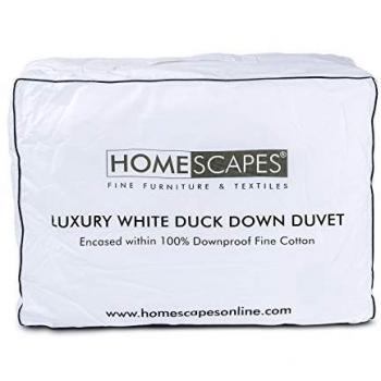 Edredón Plumas de Pato Homescapes 260x220