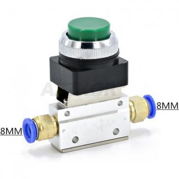 Manual 2-Way Pneumatic Valve