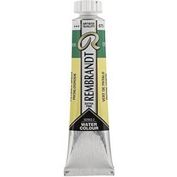 Rembrandt Phthalon‑Green 675 Wasserfarbe – 20 ml Künstlerfarbe
