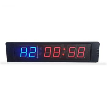 Reloj Digital con Temporizador y Pantalla LED de Superbrillo Artesanal