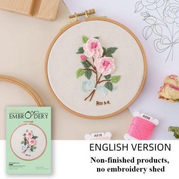 Flower Embroidery Starter Package