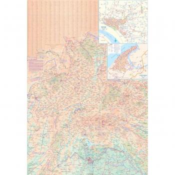 International Travel Map ITM Touristik Karte Laos