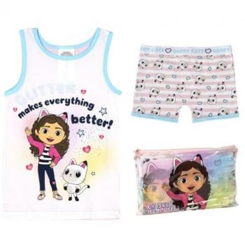Pijama Sin Mangas Gabby's Dollhouse de Cerda Group – Color Rosa