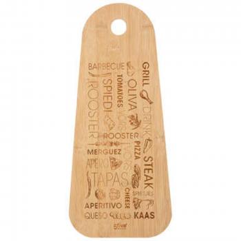 Planche à découper en bambou pour tapas et apéritifs