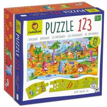 Puzzle Dinópolis 18x18x10