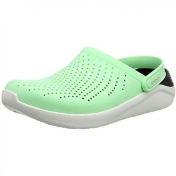 Neo Mint and Almost White 3TP 46/47 EU Adult Mixte Clogs by Crocs