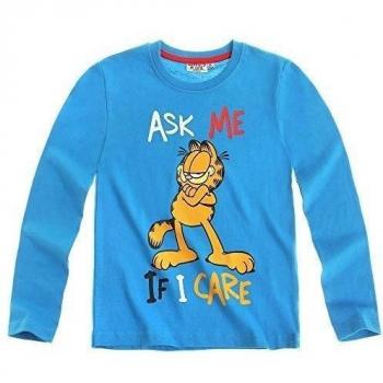 Camiseta azul claro de Garfield para Niños (Talla 104-152)