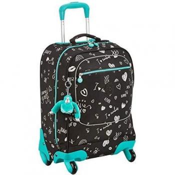 Kipling LICIA Mochila de niña, 49 cm, 20 litros, Multicolor (Girl Doodle)