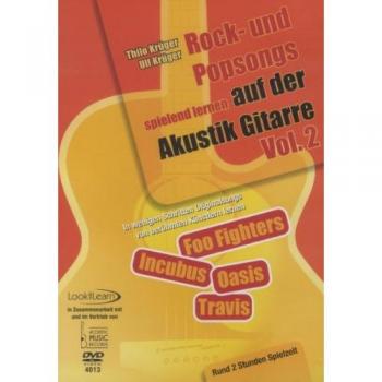 Rock-Und Popsongs Spielend Lernen Auf Der Akustik Gitarre Vol.2 -