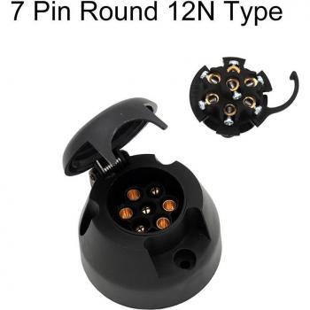 Adaptador de Barra de Remolque 12V 7 Pin – Enchufe Impermeable