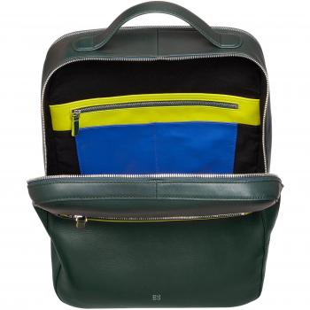 DuDu Herren Rucksack Leder 40,5 cm für Laptops