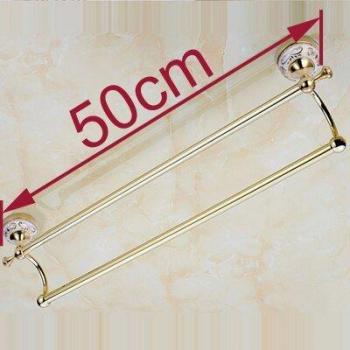 24 Gold Ceramic Towel Bar for Bathrooms