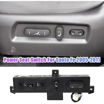 Interruptor de ajuste de asiento delantero izquierdo para Hyundai Santa Fe 2005 88521-2B110HZ