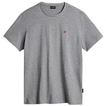 Napapijri Mens Gray Salis Tee – XL (3XL)