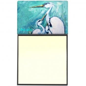 Caroline's Treasures Mother's Love White Crane Postit Note Dispenser