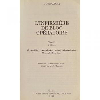 L'Infirmière de Bloc Opératoire